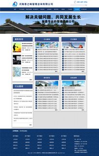 市場調查 企業咨詢管理公司網站現狀與發展趨勢分析